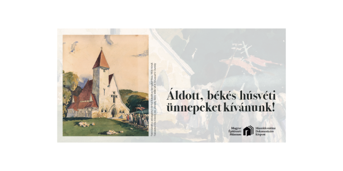 Húsvéti körmenet a zebegényi Havas Boldogasszony templomban