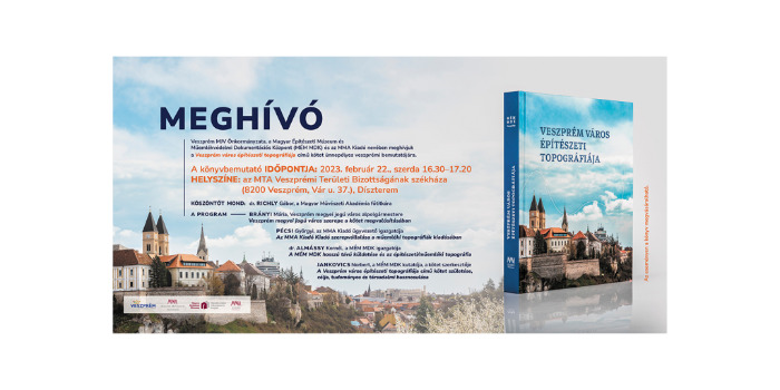 Könyvbemutató: Veszprém város építészeti topográfiája