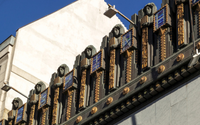 Parisiana mulató. Budapest, VI. Paulay Ede utca 35. 1907-1909. Fotó: Hack Róbert