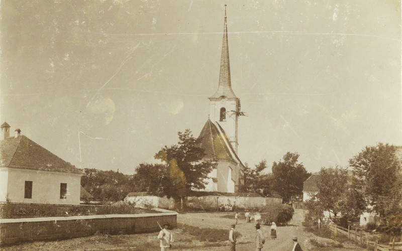 Huszka József: A székelydályai református templom, 1903. MÉM MDK, Fotótár, ltsz. 80.205P.