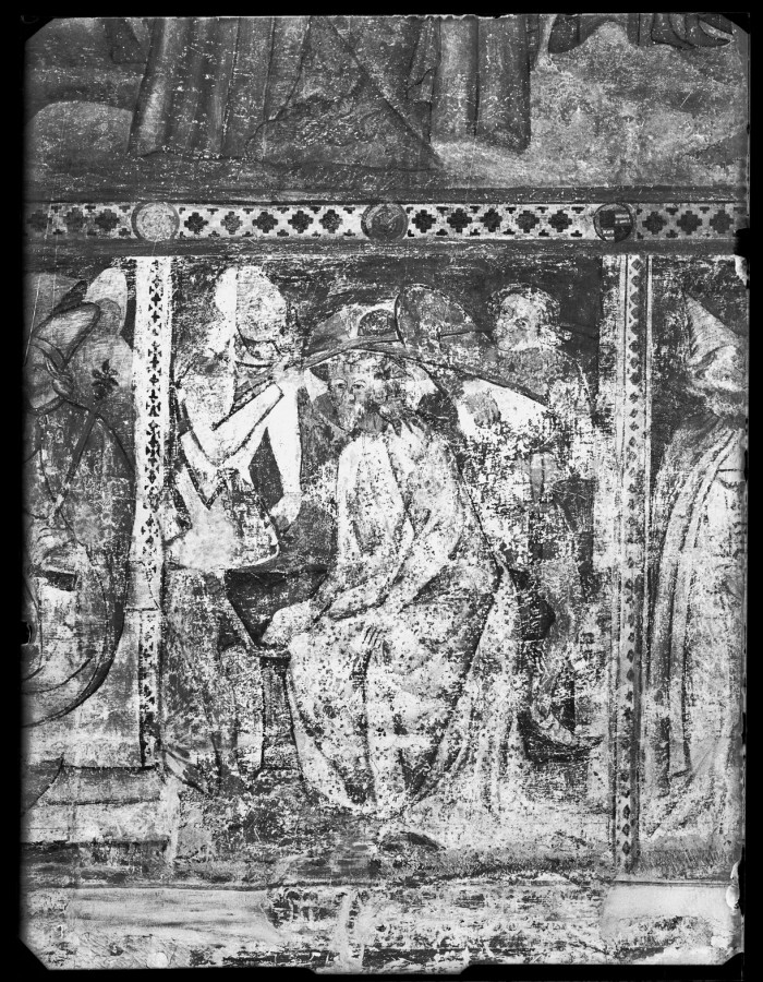 Tövissel koronázás, az 1942-es restaurálás után. MÉM MDK, Fotótár, ltsz. 3.213N.