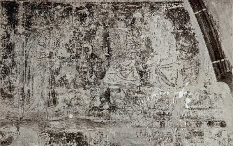 Krisztus megostorozása, az 1942-es restaurálás előtt. MÉM MDK, Fotótár, ltsz. 014.780P.