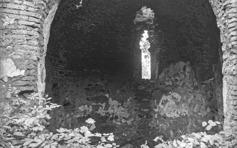 Babós Imre: A szentély nyugat felől, 1970. MÉM MDK, Fotótár, ltsz. 156.815N