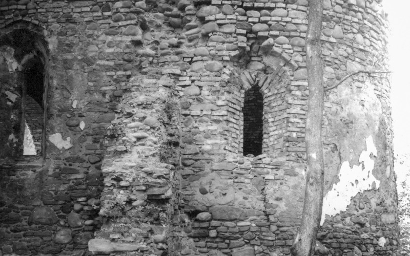 Babós Imre: A templom szentélye dél felől, 1970. MÉM MDK, Fotótár, ltsz. 156.810N