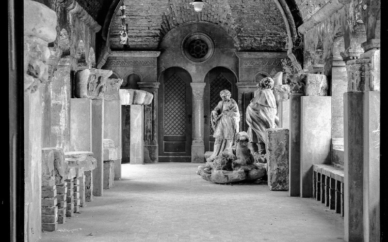 Budapest, Halászbástya, Kőtár, 1936.
