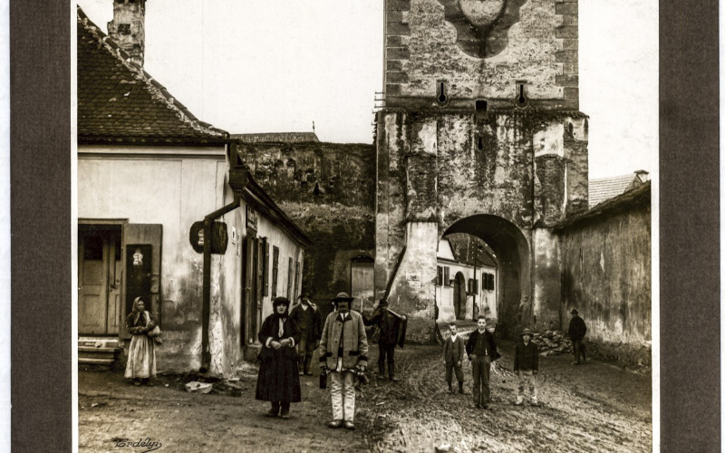 Medgyes (Mediaș, Románia), kaputorony, 1929 (lszt 240.463P)