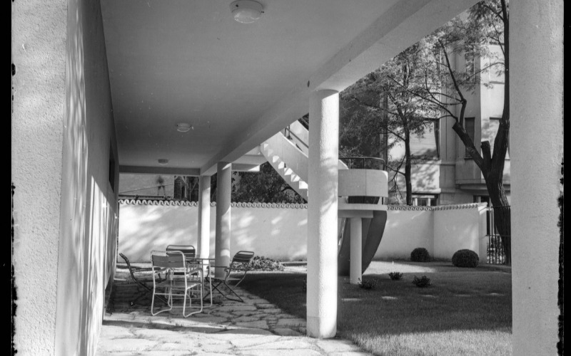 A villa kertje