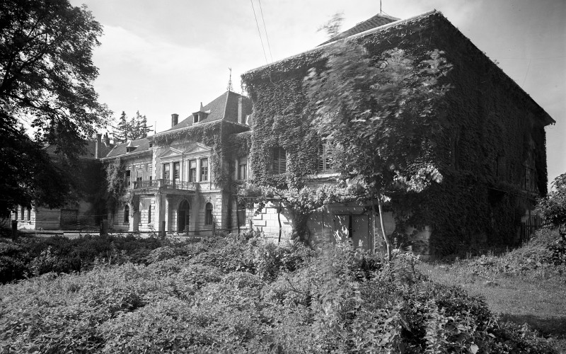 Gotthárd-kastély, Szombathely, Ernuszt Kelemen tér 1a. Fotó: n.a. MÉM MDK, Fotótár ltsz. 032.747N