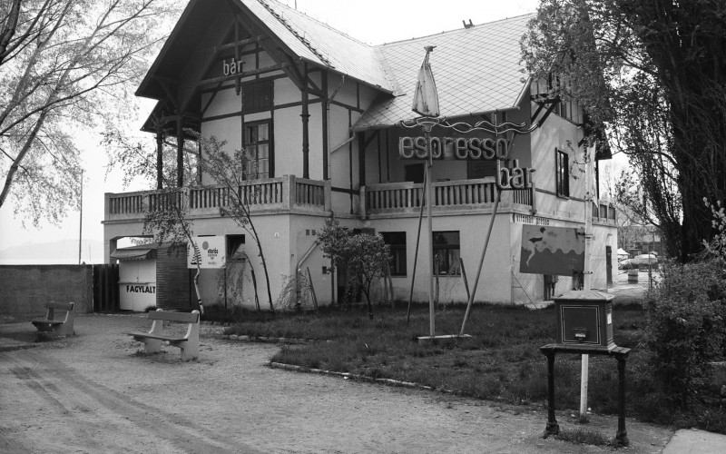Stefánia Yacht Club épülete, Balatonfüred, Tagore sétány 1. Fotó: n.a. MÉM MDK, Fotótár ltsz. 088.331N