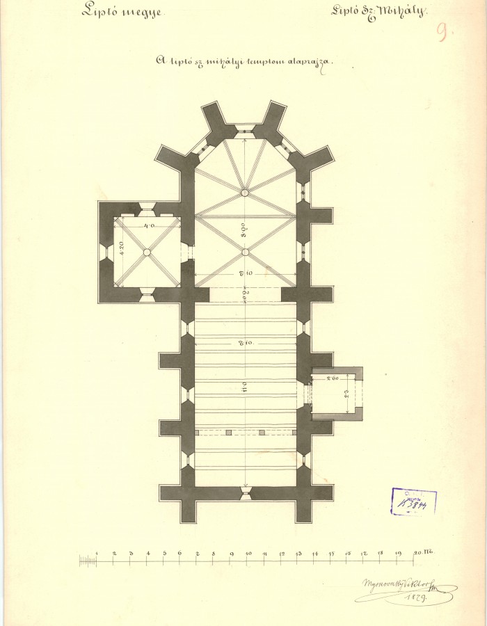 Liptószentmihály, r. k. templom_ltsz. K 3844