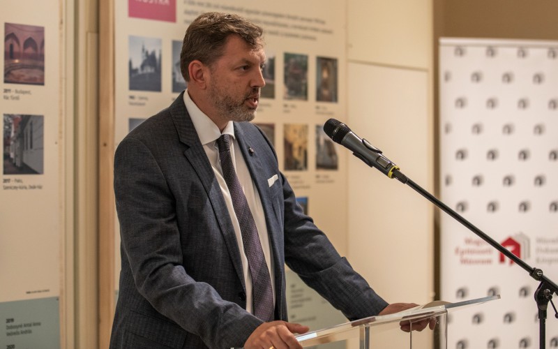 Dr. Almássy Kornél, a Magyar Építészeti Múzeum és Műemlékvédelmi Dokumentációs Központ igazgatója