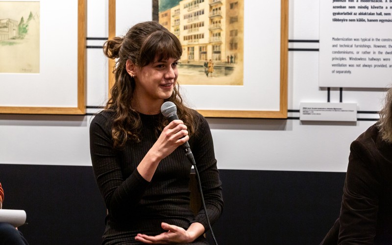 Böröndy Júlia építész, a Women in Architecture Hungary Instagram-oldal kezdeményezője