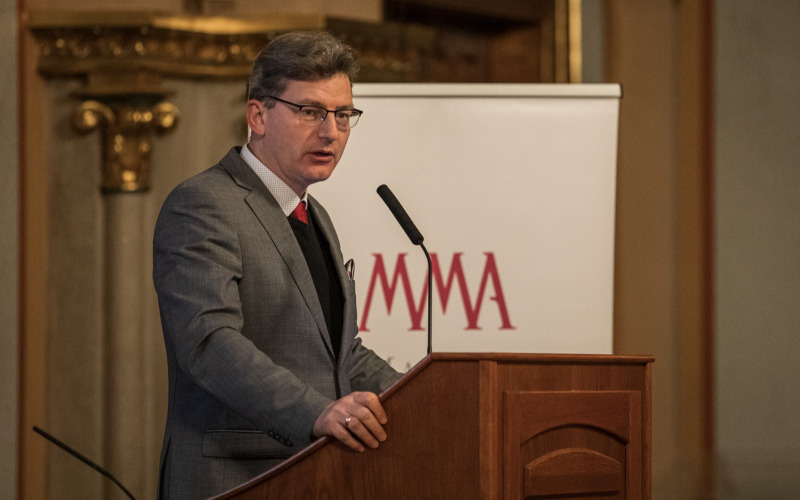 dr. Richly Gábor, a Magyar Művészeti Akadémia főtitkára