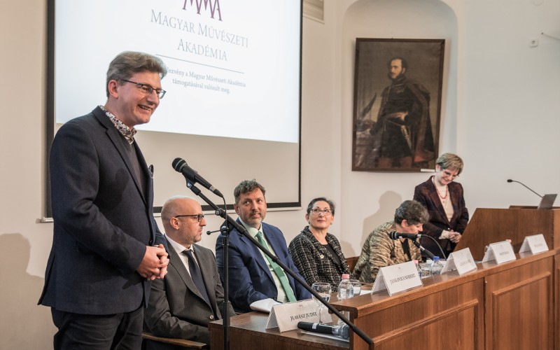dr. Richly Gábor, a Magyar Művészeti Akadémia főtitkára