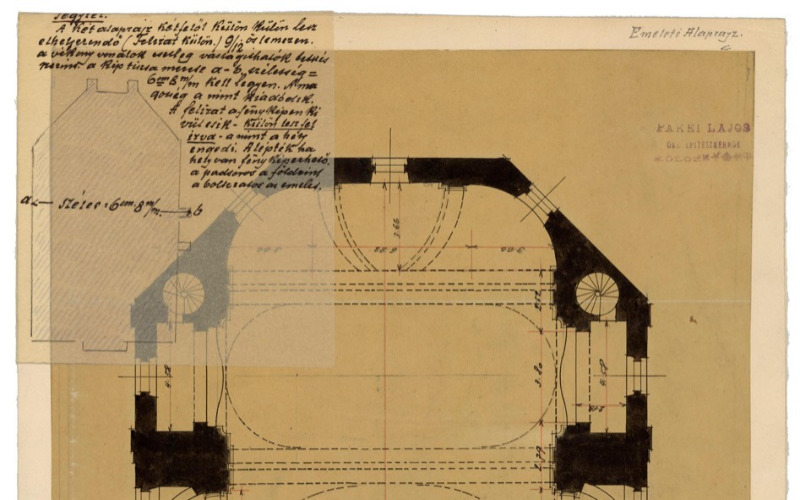 Kolozsvár, unitárius templom 1900. MÉM MDK Múzeumi Osztály, ltsz. 69.021.103