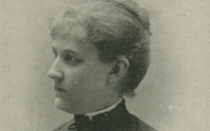Louise Blanchard Bethune (1856-1913) az első ismert, építészként dolgozó nő az Egyesült Államokban. Fotó: Willard, Frances Elizabeth (1893): A Woman of the Century, via Wikimedia Commons