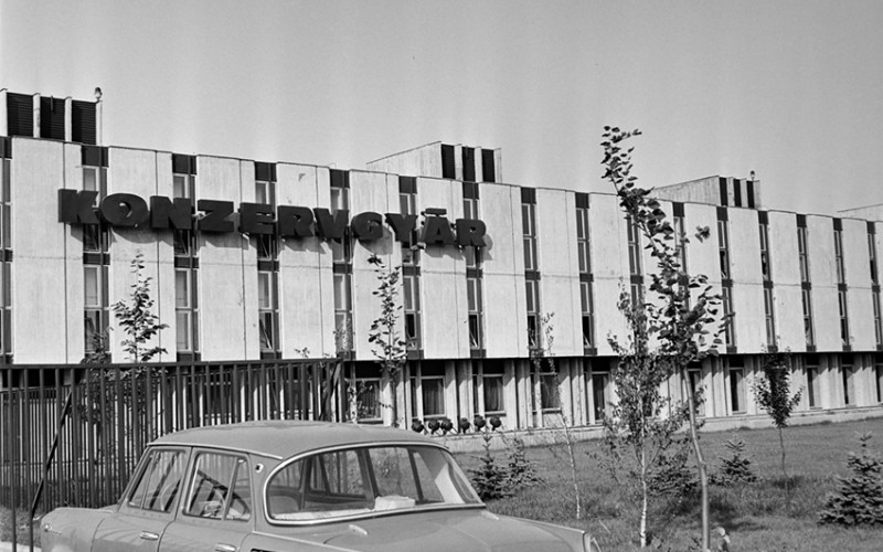Életkép a Debreceni Konzervgyárból. 1970; Fortepan, Bojár Sándor