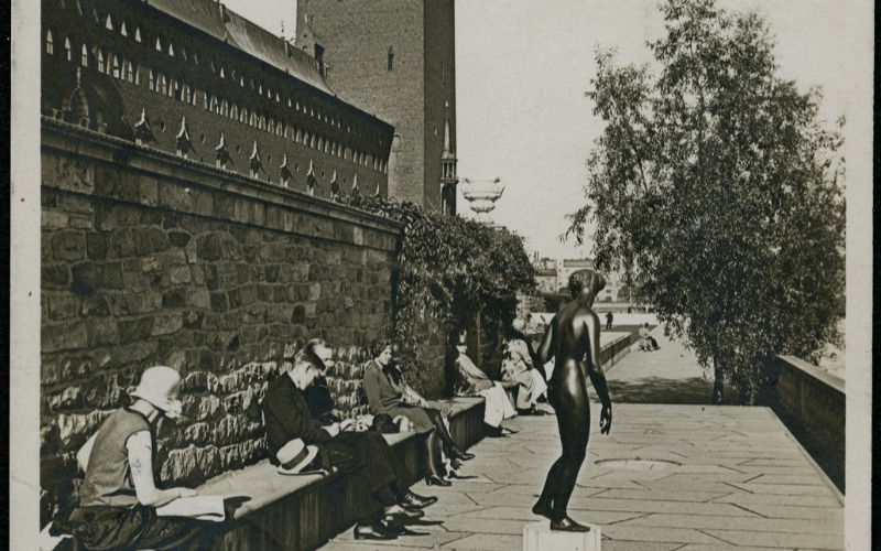 Heim Ernő levele Bierbauer Virgilnek Stockholmból. 1929. július 14. MÉM MDK Múzeumi Osztály, Bierbauer Virgil hagyatéka