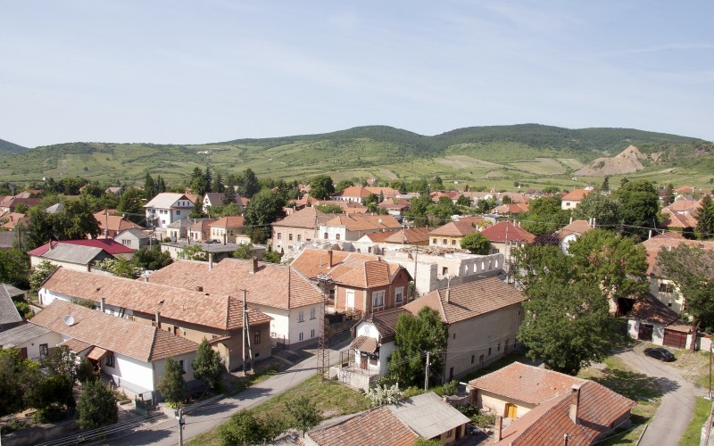 Látkép a ref. templom tornyából_Bélavári Krisztina_2011