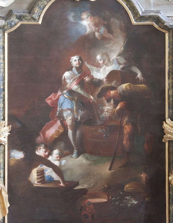 R. k. templom_Szent Vencel-mellékoltár_Bélavári Krisztina_2011