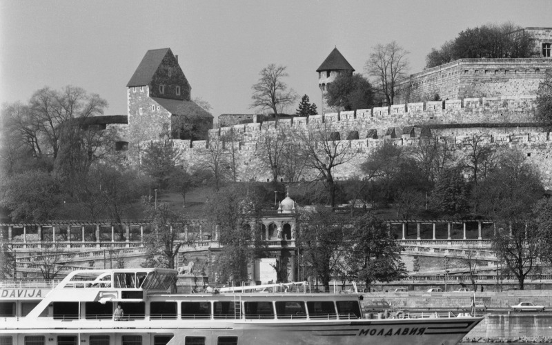 Budai vár és várnegyed átfogó helyreállítási terve, 1949. MÉM MDK Fotótár 167.867N (Nyíri Gábor, 1994).