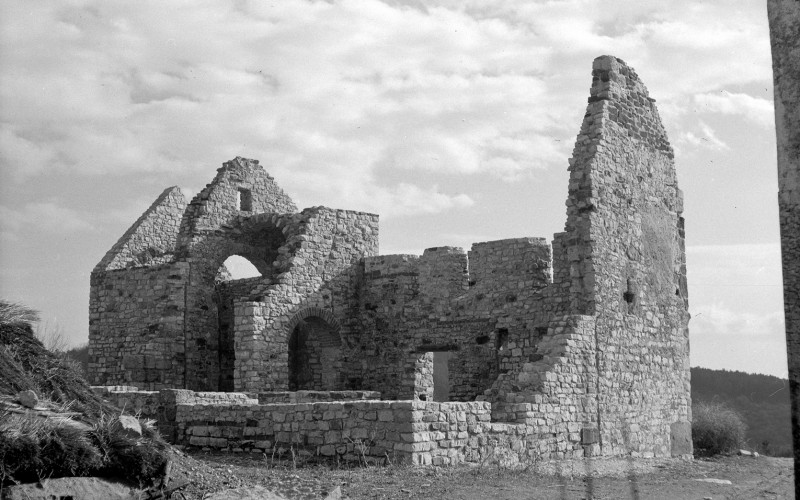 Alsódörgicse, templomrom, 1959. MÉM MDK 053.150N (Dobos Lajos, 1961)