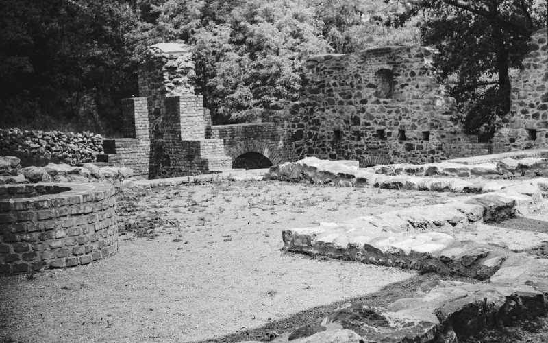 Salföld, pálos kolostor, 1971. MÉM MDK Fotótár 064.282bN (ismeretlen szerző, 1964)