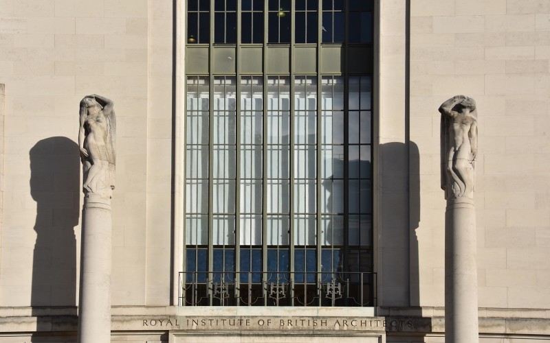 A fotófesztivál helyszíne, a RIBA székháza Londonban. Fotó: Sebestyén Ágnes Anna