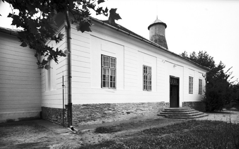Szigetvár, vár. Helyreállítása 1960-1966 között jött létre. MÉM MDK Fotótár ltsz. 066.525N (szerző nélkül, 1964)