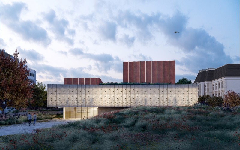 Magyar Építészeti Központ és Múzeum Tervpályázat 2023 Megvétel BÁNÁTI-HARTVIG Építész Iroda Kft.