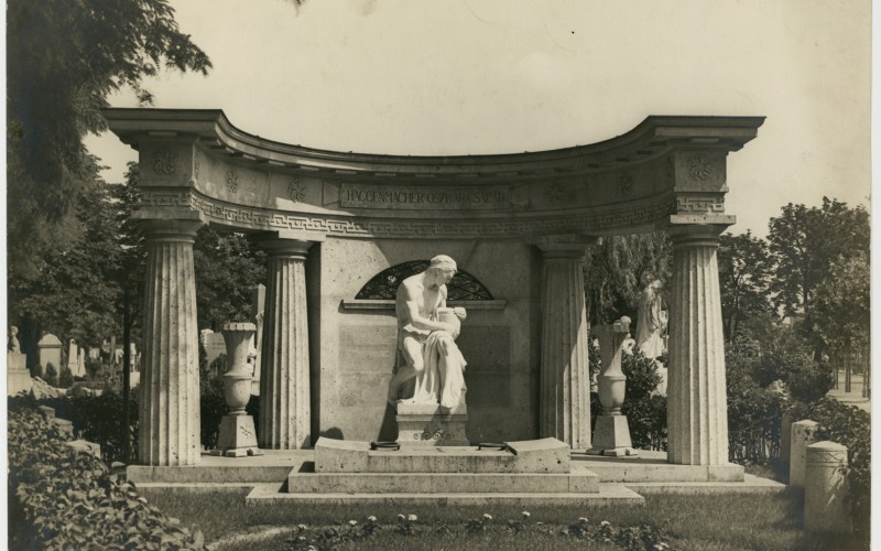 Haggenmacher Oszkár családi sírboltja, 1929, MÉM Múzeumi Gyűjtemény