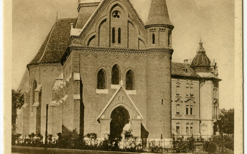 Szeged, református templom. Magyar rothop r. t., 1926.