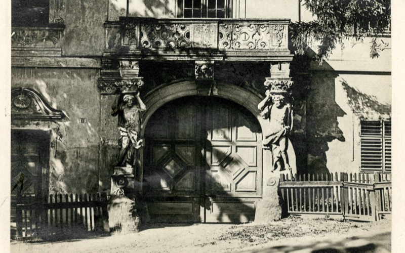 Sümeg, püspöki palota, MÉM MDK Fotótár, ltsz. 000.440P (Balogh Rudolf, évszám nélkül)