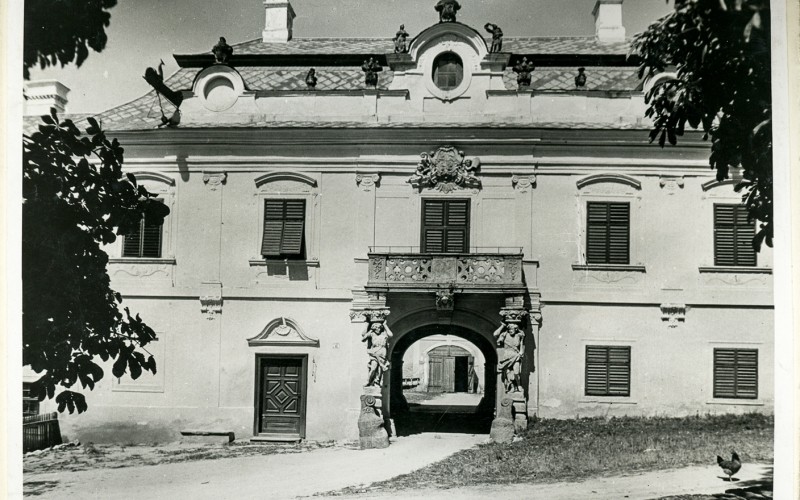 Sümeg, püspöki palota, MÉM MDK Fotótár, ltsz. 005.301P (Balogh Rudolf, évszám nélkül)