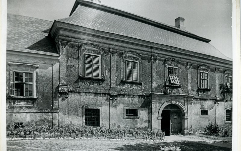 Sümeg, püspöki palota, MÉM MDK Fotótár, ltsz. 005.317P (Balogh Rudolf, évszám nélkül)