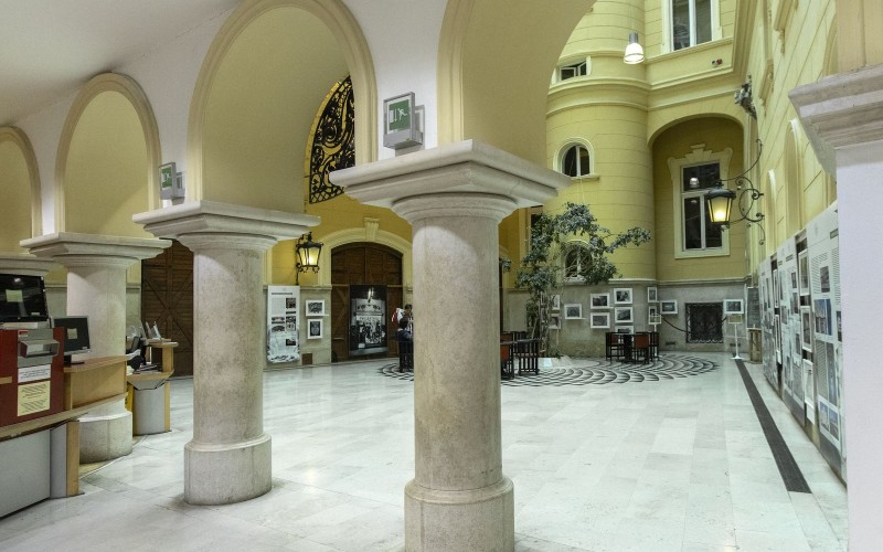 „Csak a Könyv kapcsol múltat a jövőbe”, Kőrössy Albert Kálmán-kiállítás a MÉM MDK és a FSZEK közös szervezésében, 2019. november. Fotó: Bélavári Krisztina