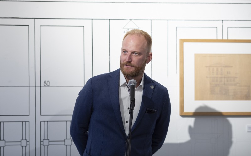 dr. Fodor Gábor, turkológus-történész, a kiállítás egyik kurátora