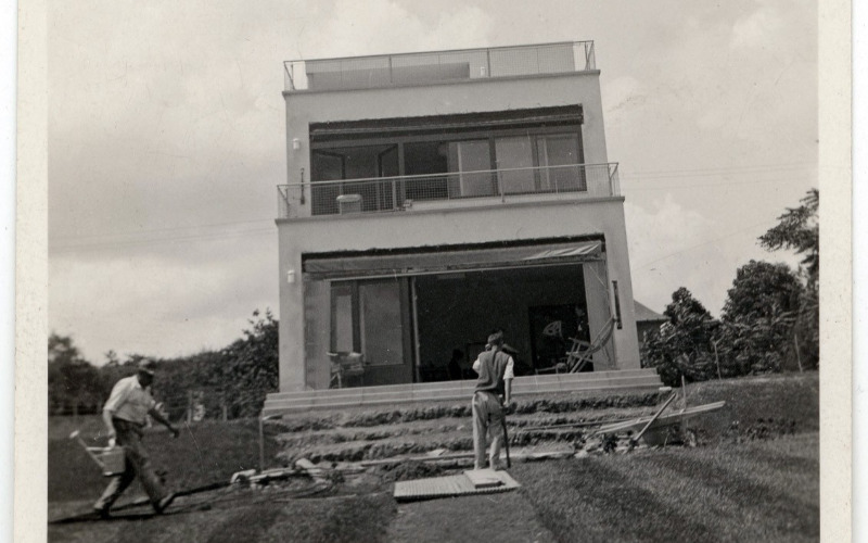 Rotter Ferencné (Popper Ágnes) családi háza és játszóiskolája, Budapest II. Palánta utca 17. 1932; bővítés 1933. MÉM MDK Múzeumi Osztály