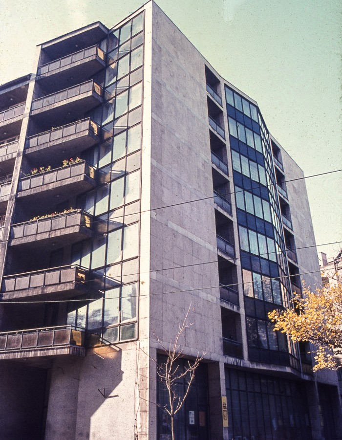 Lakóház könyvtárral, Budapest, Török u. 7-9.