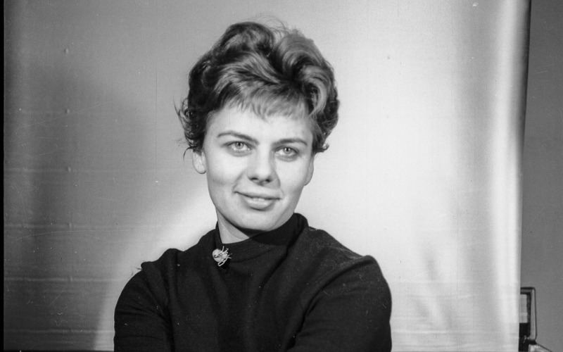 Sallay Marianne, az OMF Tudományos Osztályának munkatársa MÉM MDK Tudományos Irattár, Lymbus, ltsz. K 1899