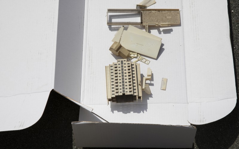 Makettmentés. Fotó: F. Tóth Gábor, MÉM MDK