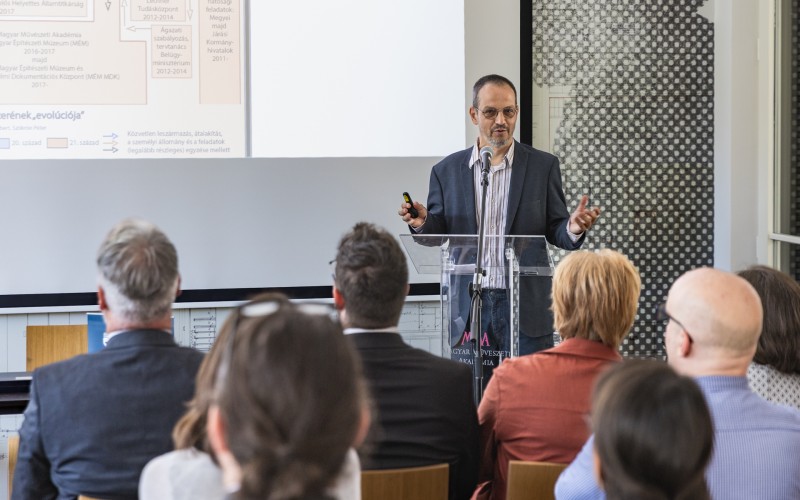 Koppány András, a Kutatási Osztály vezetője, MÉM MDK