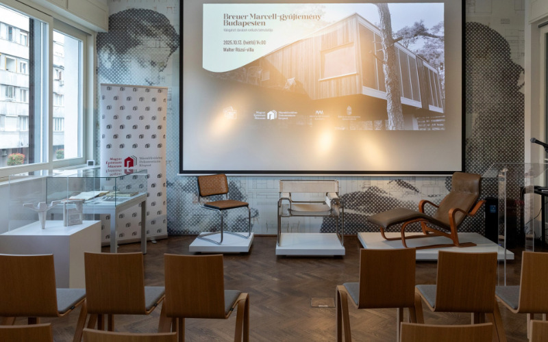 A Breuer-gyűjtemény bemutatója a Walter Rózsi-villában. Fotó: F. Tóth Gábor, MÉM MDK