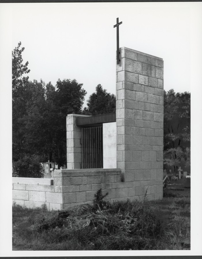 Az elkészült épület archív felvételen. MÉM MDK Múzeumi Gyűjtemény, Körner András ajándéka