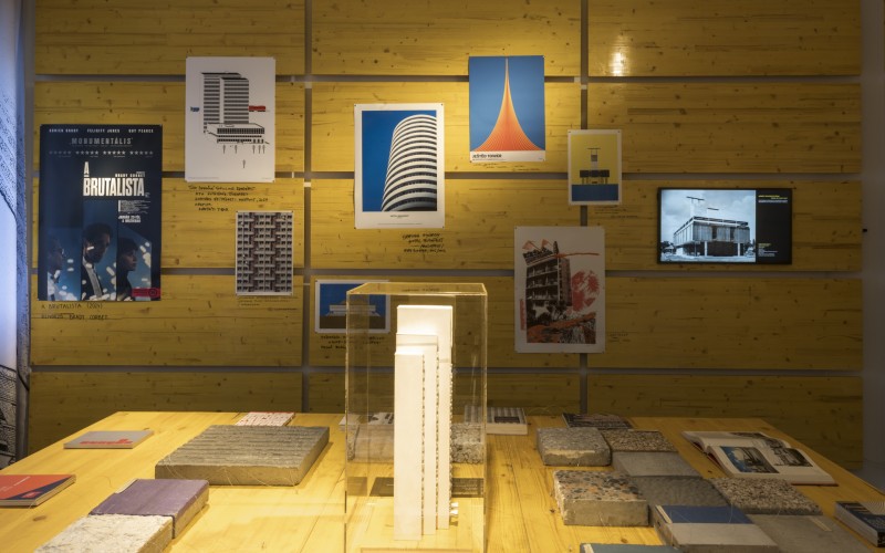 A Breuer, Goldfinger és más magyarok. – Brutalista építészetünk itthon és odaát című kiállítás 2026. március 12-én a Walter Rózsi-villában (Fotó: Nyirkos Zsófia/ MÉM MDK)