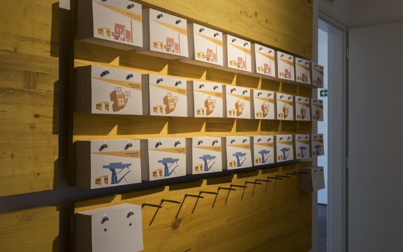 A Breuer, Goldfinger és más magyarok. – Brutalista építészetünk itthon és odaát című kiállítás 2026. március 12-én a Walter Rózsi-villában (Fotó: Nyirkos Zsófia/ MÉM MDK)