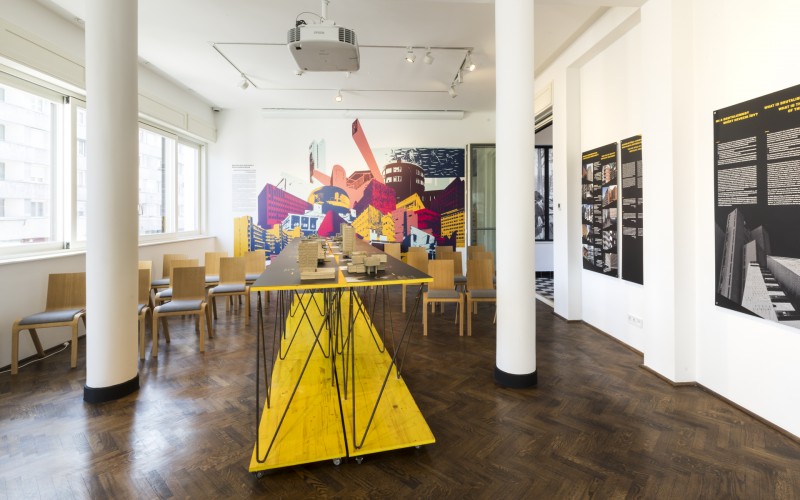 A Breuer, Goldfinger és más magyarok. – Brutalista építészetünk itthon és odaát című kiállítás 2026. március 12-én a Walter Rózsi-villában (Fotó: Nyirkos Zsófia/ MÉM MDK)