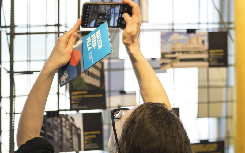 A Breuer, Goldfinger és más magyarok. – Brutalista építészetünk itthon és odaát című kiállítás 2026. március 12-én a Walter Rózsi-villában (Fotó: Nyirkos Zsófia/ MÉM MDK)