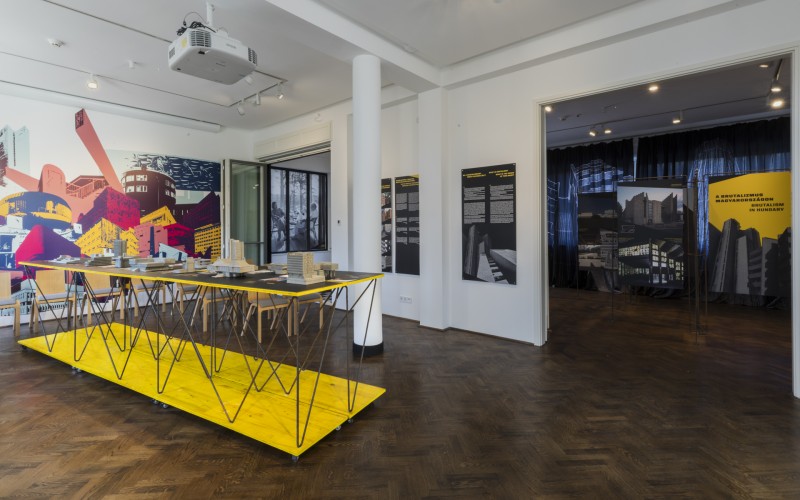 A Breuer, Goldfinger és más magyarok. – Brutalista építészetünk itthon és odaát című kiállítás 2026. március 12-én a Walter Rózsi-villában (Fotó: Nyirkos Zsófia/ MÉM MDK)