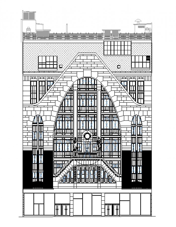 Andrássy út, Divatcsarnok felmérése